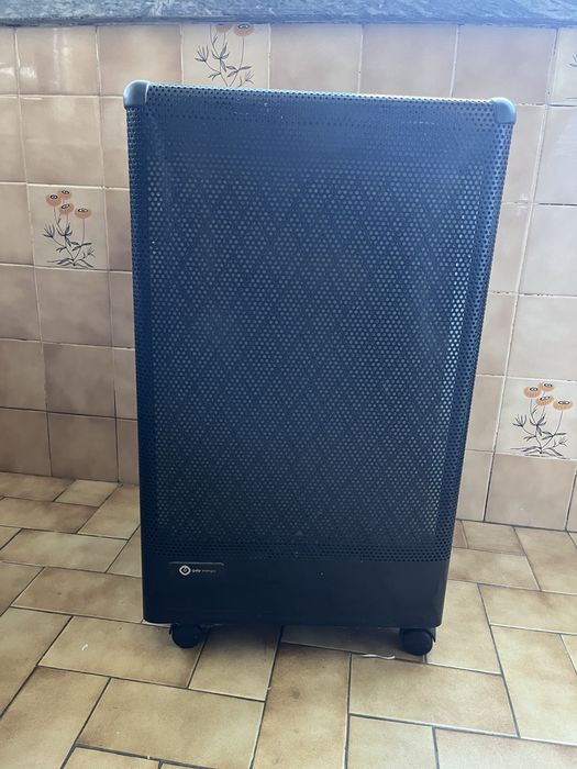 Aquecedor a gás Galp com botija vazia
