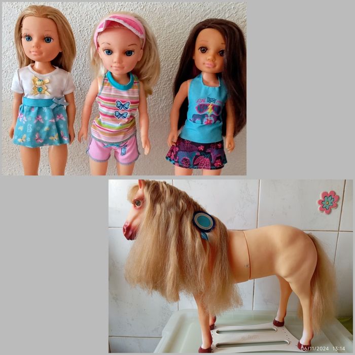 3 Nancys e cavalo vários Tudo 20€.