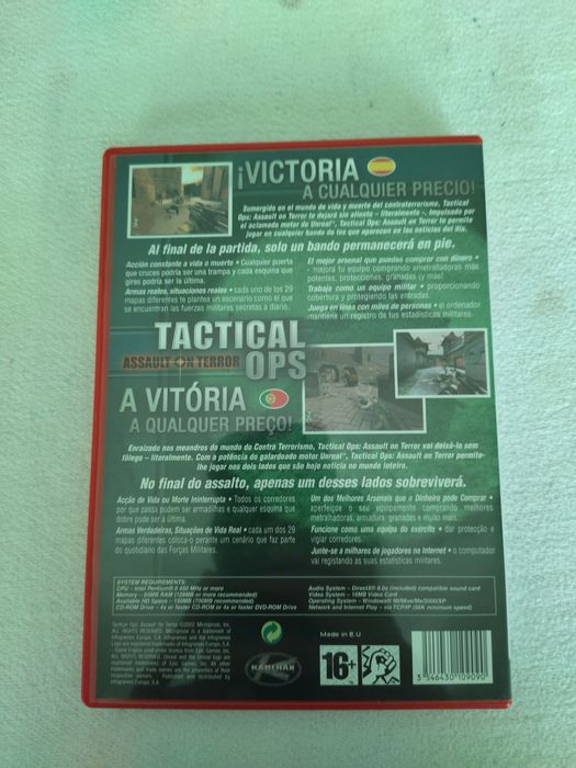 Jogo Tactical Ops para PC