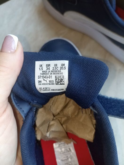 Дитячі кросівки Puma 34 розмір