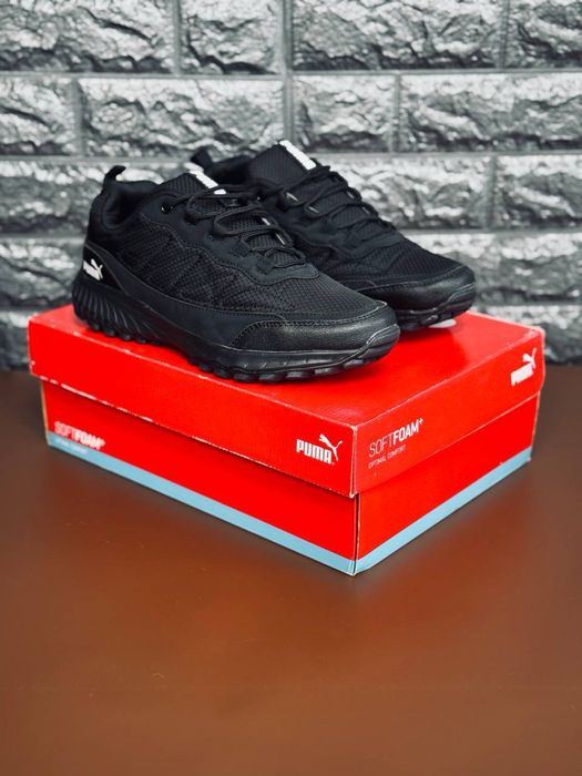 Кроссовки Puma gore-tex/ новые повседневные кроссовки от пума черные