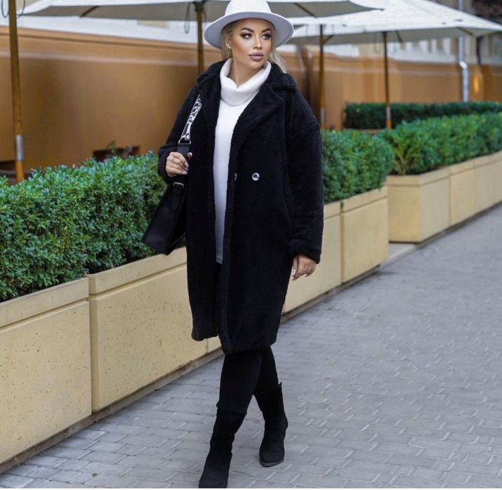 Шубка пальто тедди