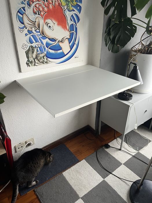 Mesa desdobravel de parede IKEA NORBERG