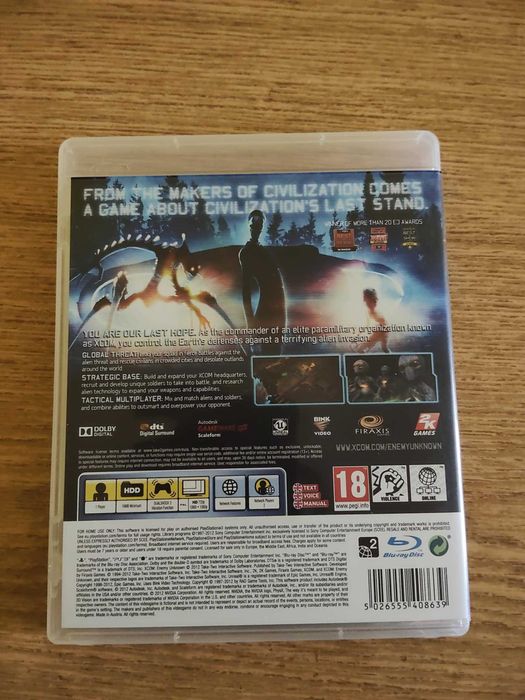 XCOM Enemy Unknown PS3