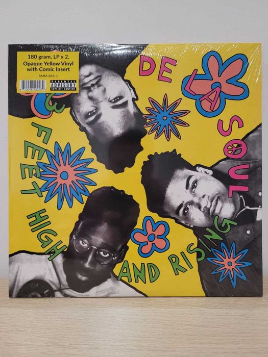 Вінілова платівка De La Soul - 3 Feet High and Rising (КОЛЬОРОВА) НОВА