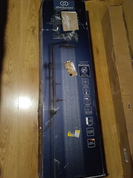 Zestaw prysznicowy ścienny Ideal Standard Ceraflow ALU+