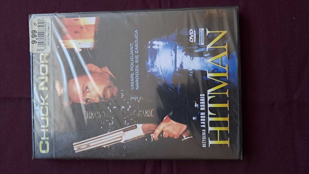 Hitman 1991 Chuck Norris Lektor PL DVD-BOX FOLIA