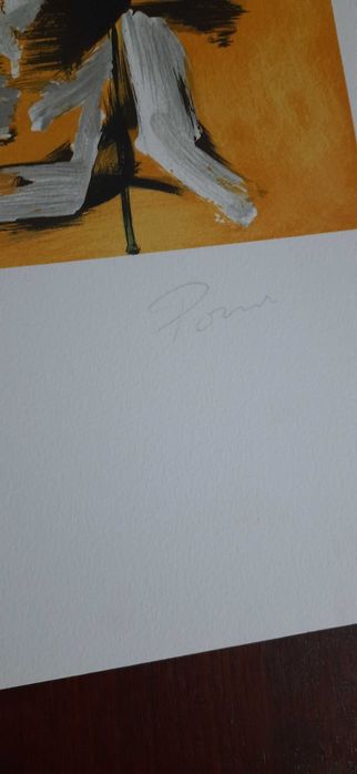 Serigrafia de Júlio Pomar
