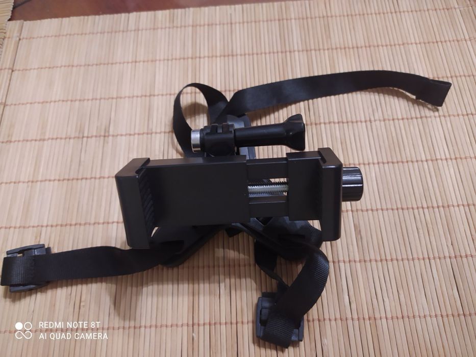 Кріплення для телефону на шолом