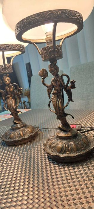 Conjunto candieiros Vintage