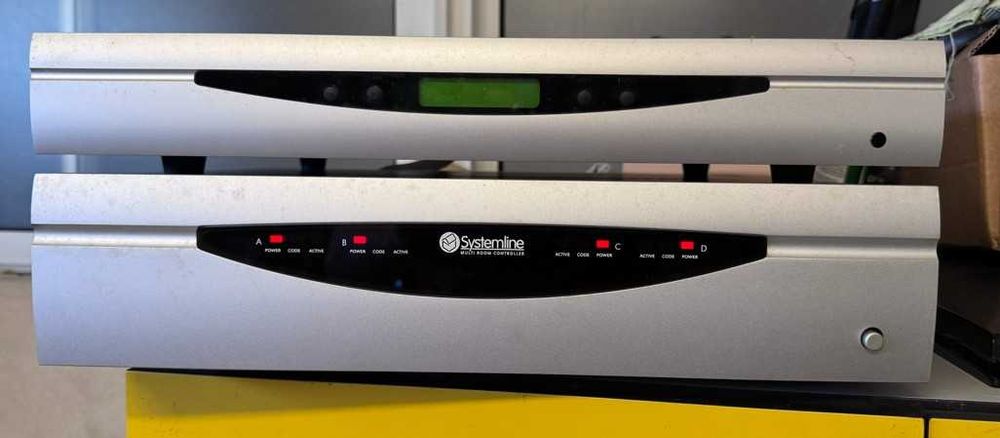 Systemline S4.3 + CMDR-1 Sistema Áudio Multiroom 4 Zonas