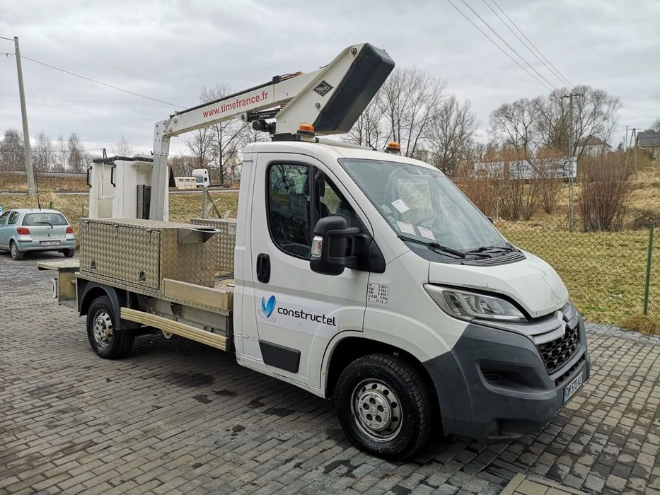 Citroën JUMPER DUCATO ZWYZKA PODNOSNIK KOSZOWY  OKAZJA JUMPER 2,2 HDI 2014r Nowy Model zwyzka podnosnik koszowy 8.8m