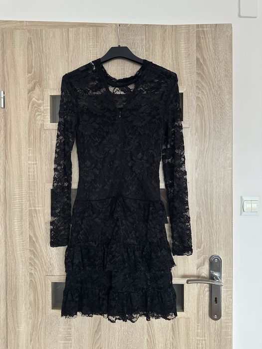 Mała czarna sukienka koronkowa Jacqueline de yong S