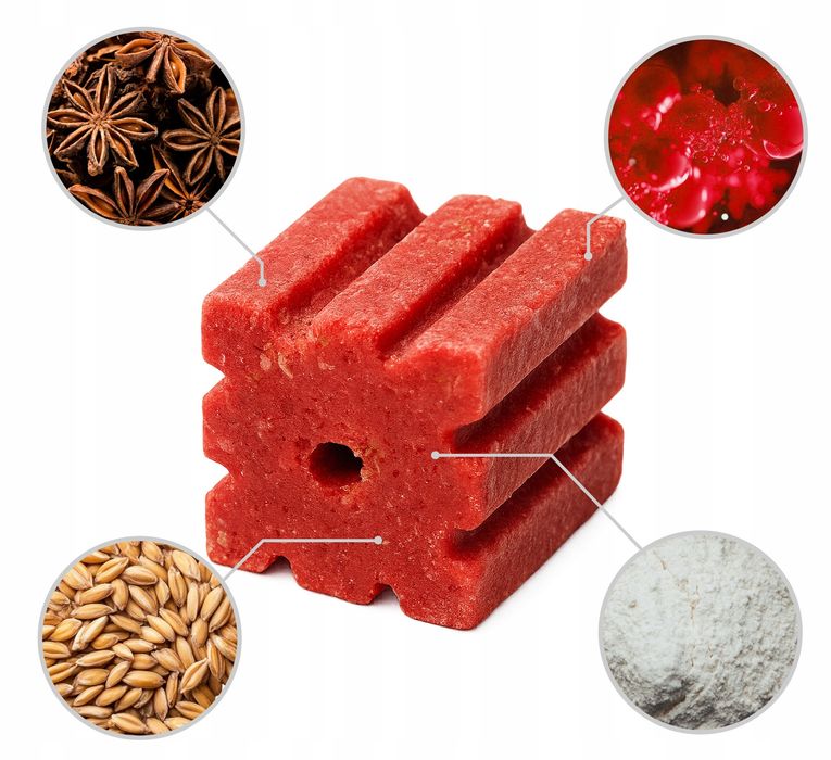 Trutka na szczury i myszy No Pest® bromadiolone kostka 25kg Hurt/detal