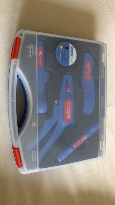 Zestaw narzędzi do ściągania izolacji weicon profi starter set