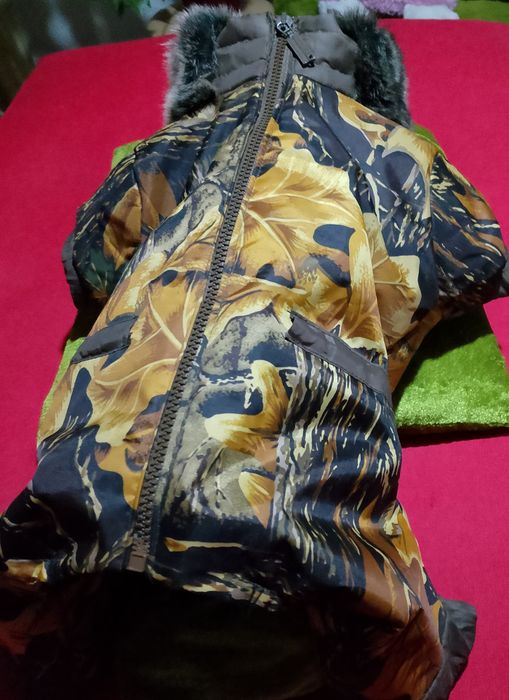 Теплый комбез для собак до 10 кг