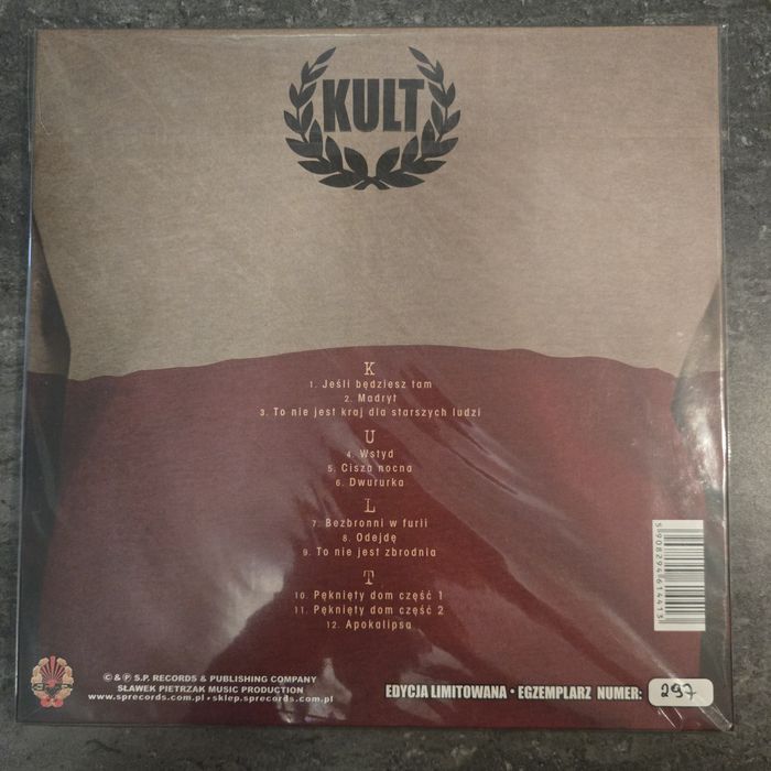 Winyl Kult Wstyd 2LP Nowe