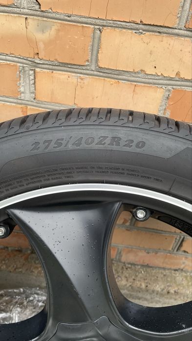 Диски Keskkin BMW 5/120 R20 з гумою