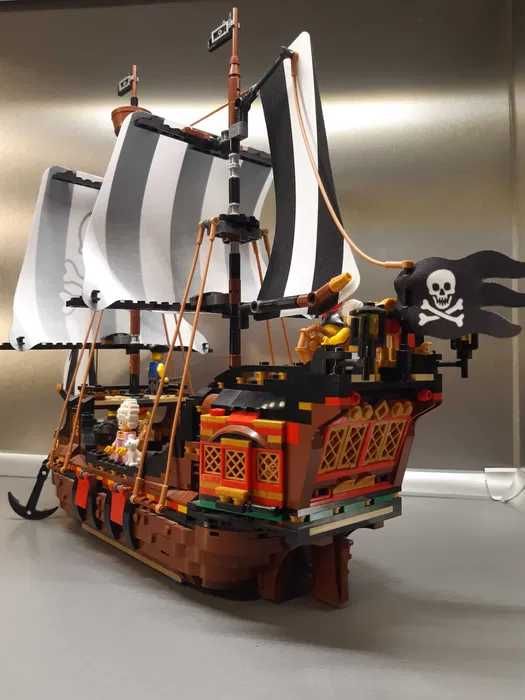 NOWE drukowane żagle jak 6286 Schooner do LEGO 31109 Pirates