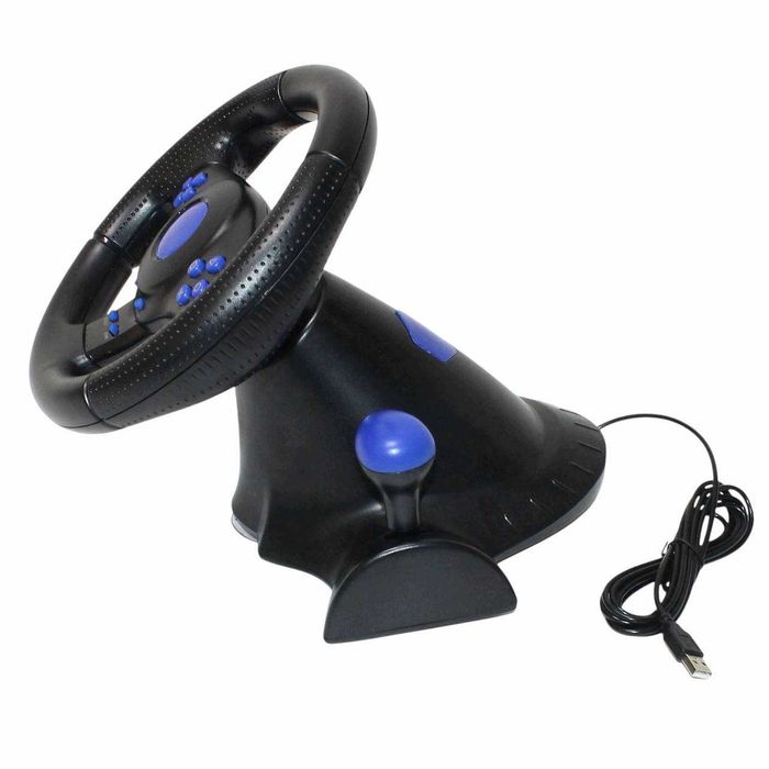 Ігрове кермо з педалями і коробкою передач