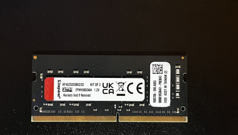 Оперативна пам'ять Kingston Fury 32gb DDR4-3200