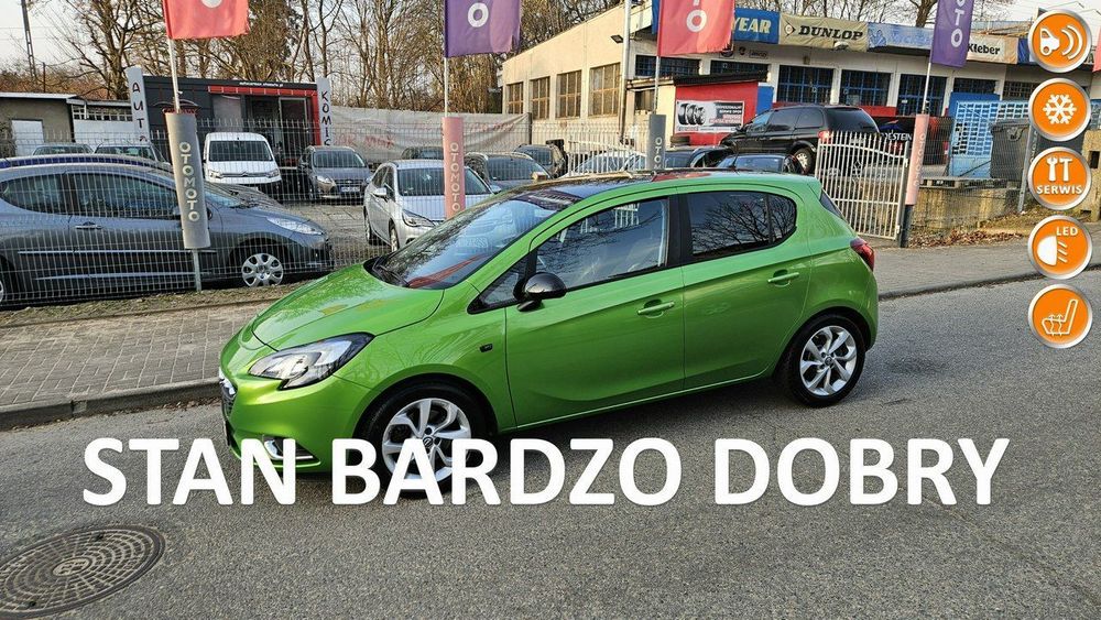 Opel Corsa TurboEdition/Ledy/PięknyKolor/Klima/alu/Tempomat/Stan BD!!!