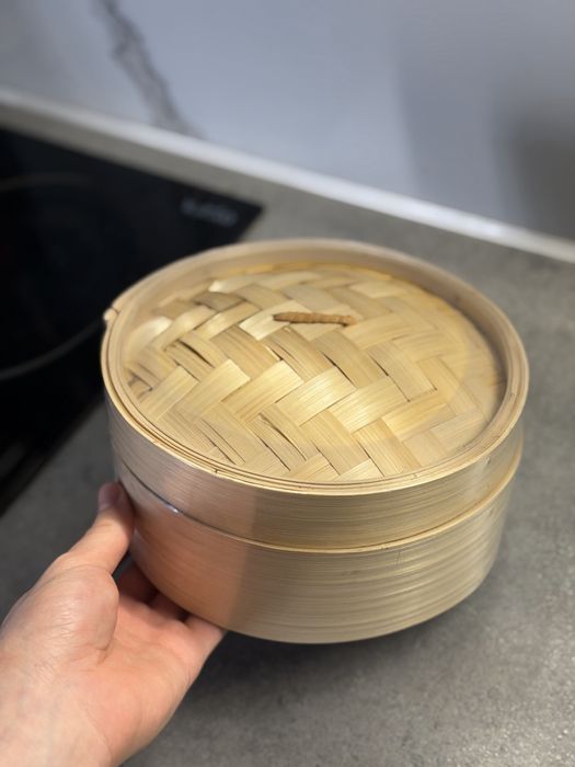 Пароварка однорівнева бамбукова