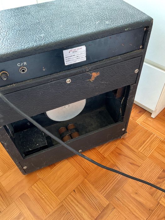 SEC SR50 - Amplificador de guitarra vintage Made In Portugal!