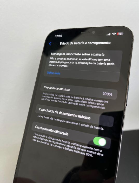 Iphone 12 pro max bateria 100% (camaras novas)