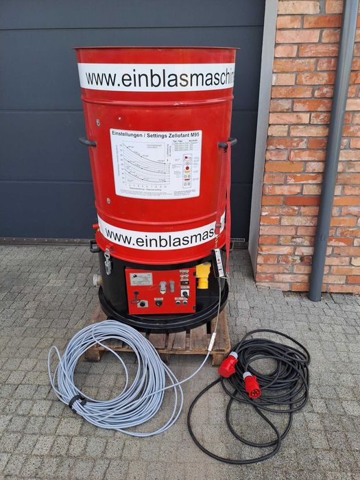 X-Floc Zellofant M95 4,2kW - maszyna do zadmuchu wdmuchiwania izolacji