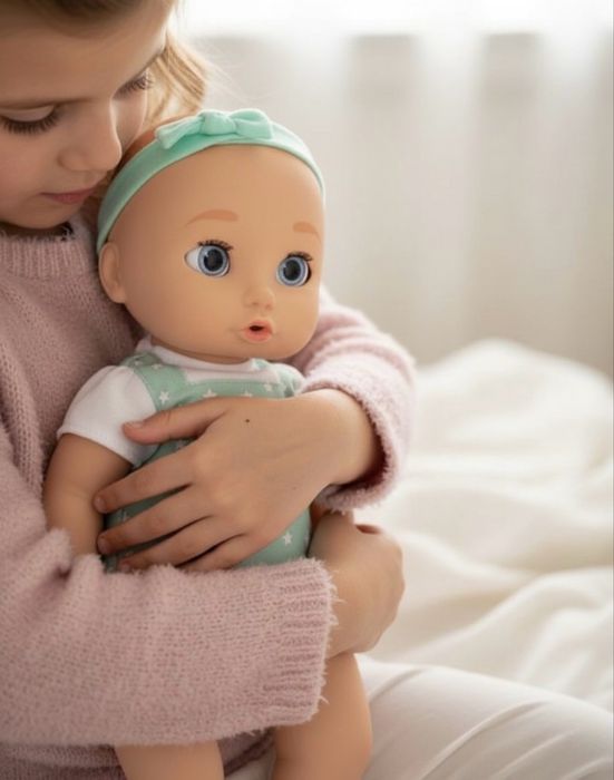 Реалістична лялька Be Loved, пупс, вінілова лялька, мʼяка лялька, реборн