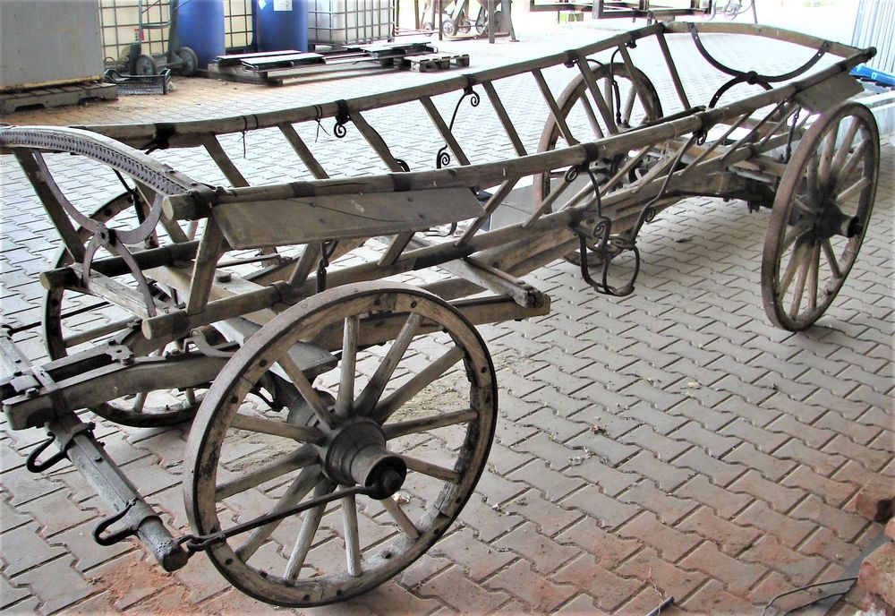 Wóz drabiniasty antyk retro