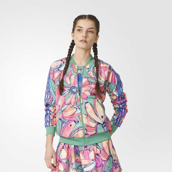 Женская спортивная куртка Adidas Originals x Banana Farm Supergirl