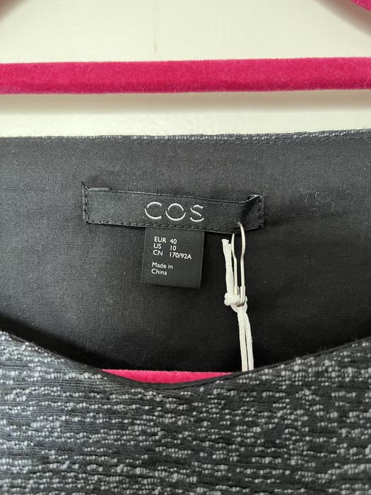 COS bluzka/żakiet grafitowy/szary melanż nowa rozmiar 40