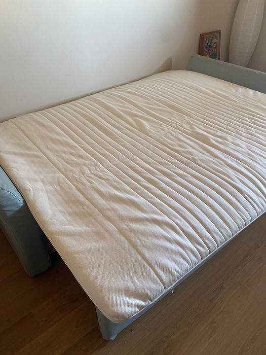 Sobrecolchão (Pillow top) branco cama casal