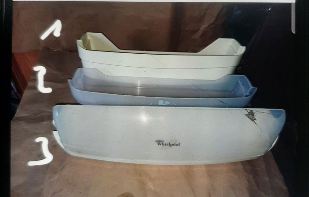 Boczna półka balkonik do lodówki Whirlpool