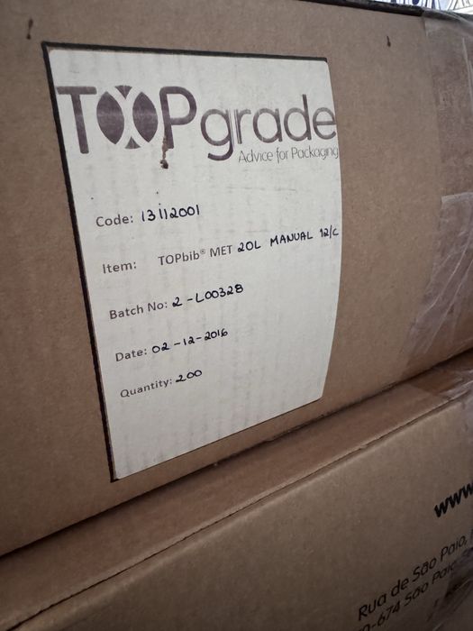 Bolsa c/ torneira central 20L