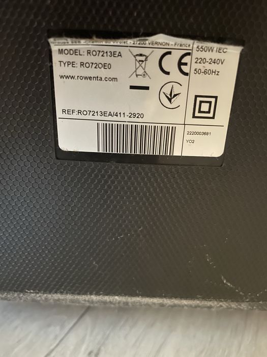 Пилосос Rowenta RO7213EA порохотяг пилесос филипс пылесос