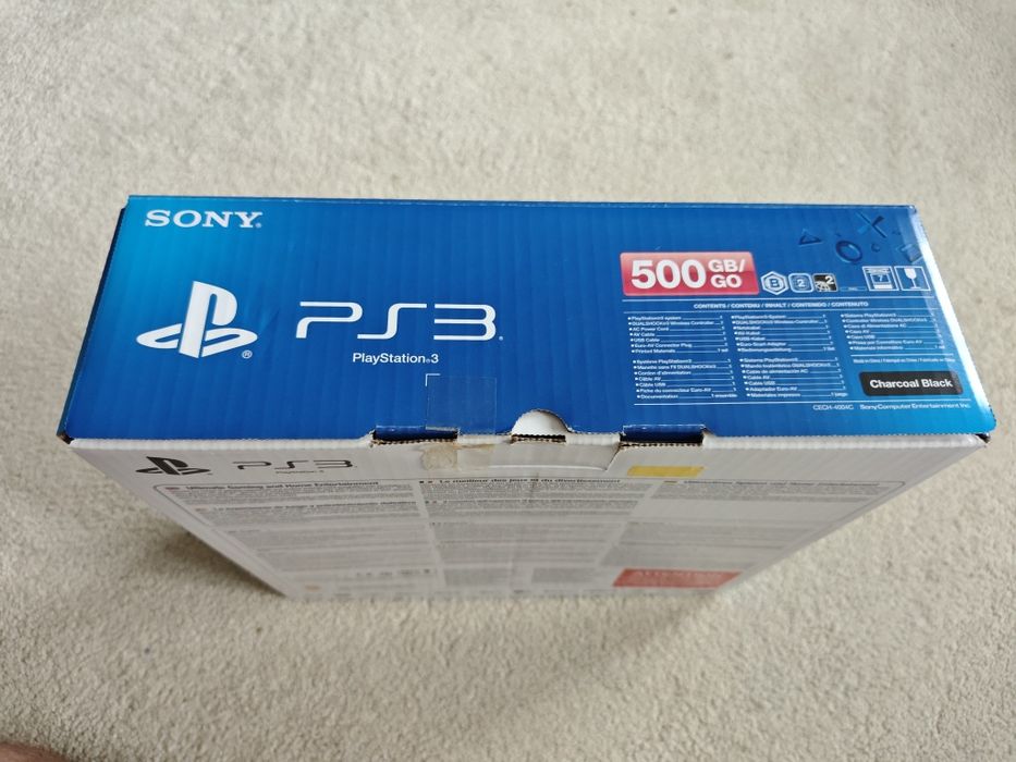 Empty box od PS3 Super Slim 500GB - CECH-4004C
