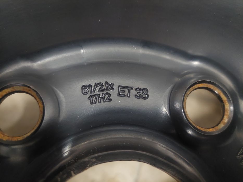 Оригінальні металеві стальні диски Volkswagen Skoda Audi Seat R17 5×112