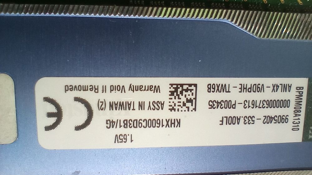 Pamięć ram 2 ×4 gb