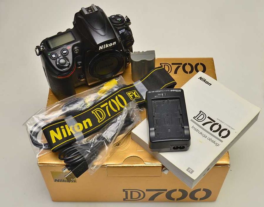 Lustrzanka Nikon D700 korpus Tylko 41727 zdjęcia! Gwarancja!