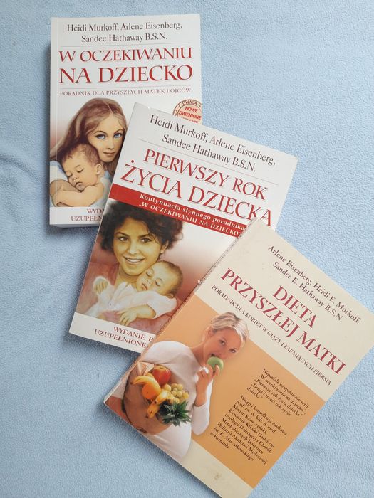 Poradniki W oczekiwaniu na dziecko, Pierwszy rok życia dziecka ...3szt