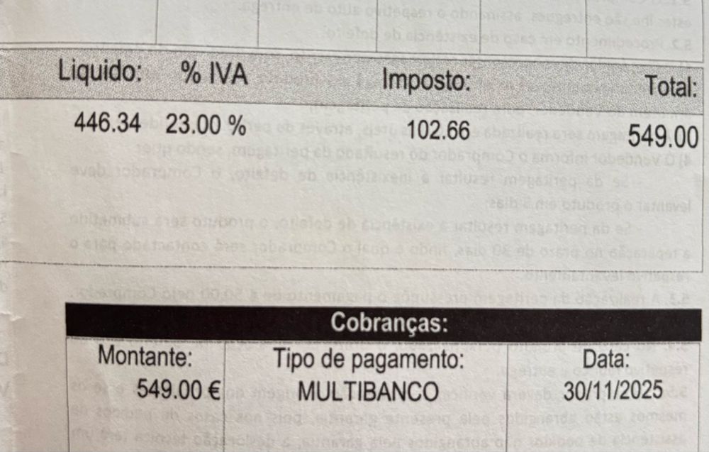Sofá cama, com 3 lugares, novo, com menos de seis meses