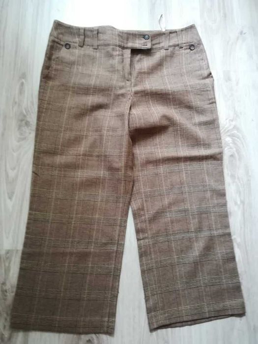 Spodnie Rybaczki brązowe MAXIMA