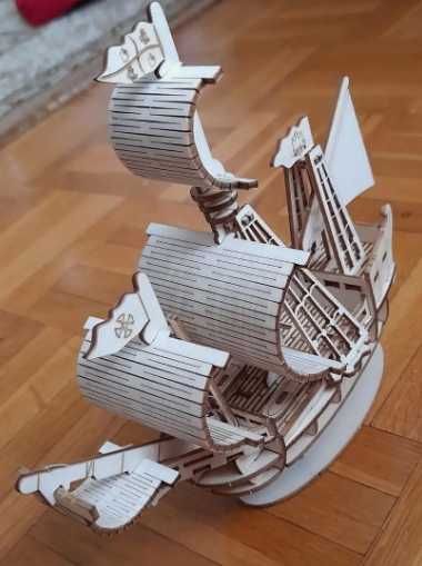 Пазл 3D деревянный Корабль