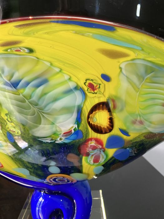 Vaso ou centro de mesa em Vidro de Murano