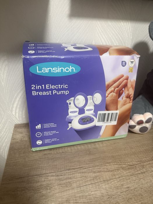 Молоковістмоктувач Lansinoh 2  в 1, електричний.