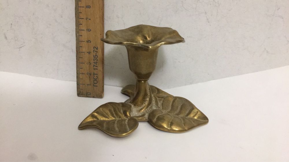 Підсвічник латунь вінтаж