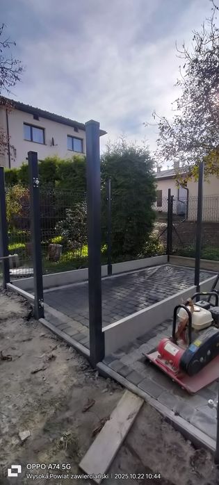 Usługi budowlane usługi mini koparką ogrodzenia